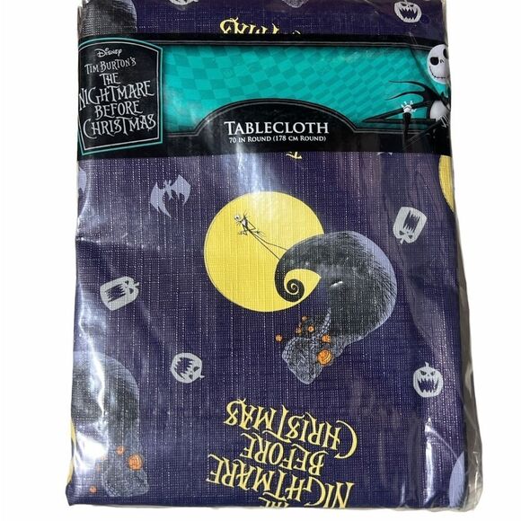 THE NIGHTMARE Before Christmas Tablecloth, - Picture 1 of 1